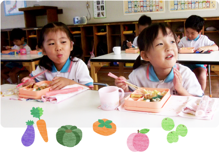 名古屋市緑区の幼稚園 昼食と制服