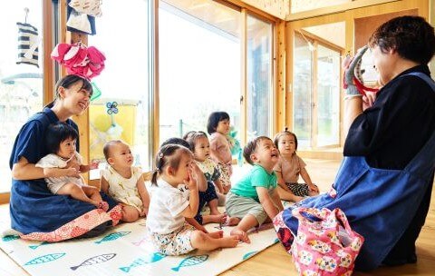 保育の様子の写真